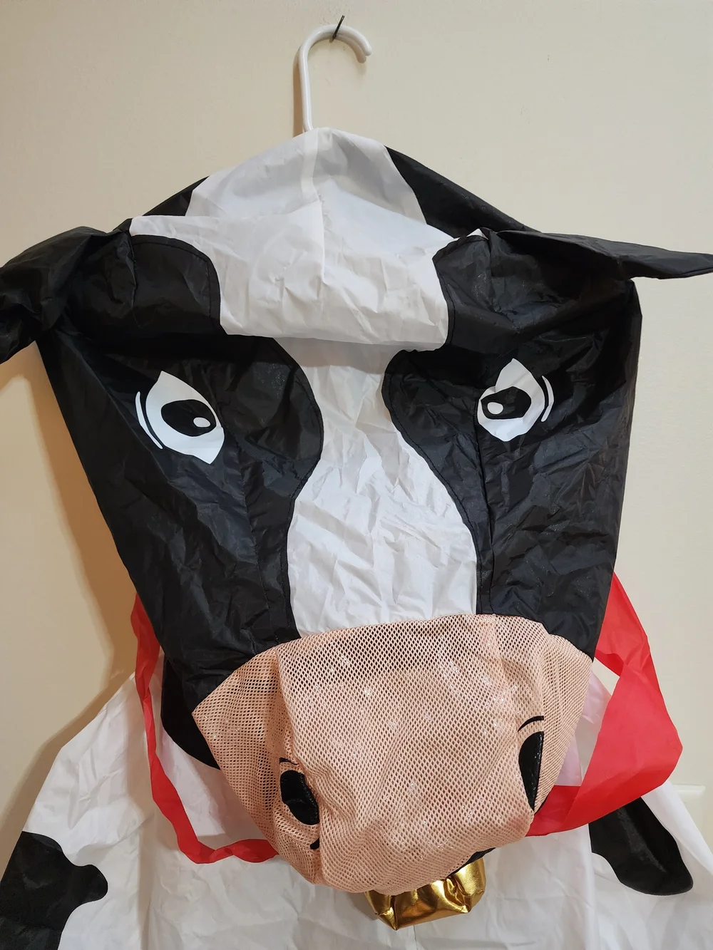 Spirit Kids One-Piece Inflatable COW COSTUME (One Size)